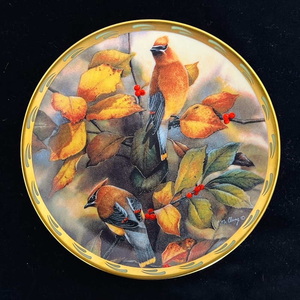 "Among the Berries" Catherine McClung Lenox Plate